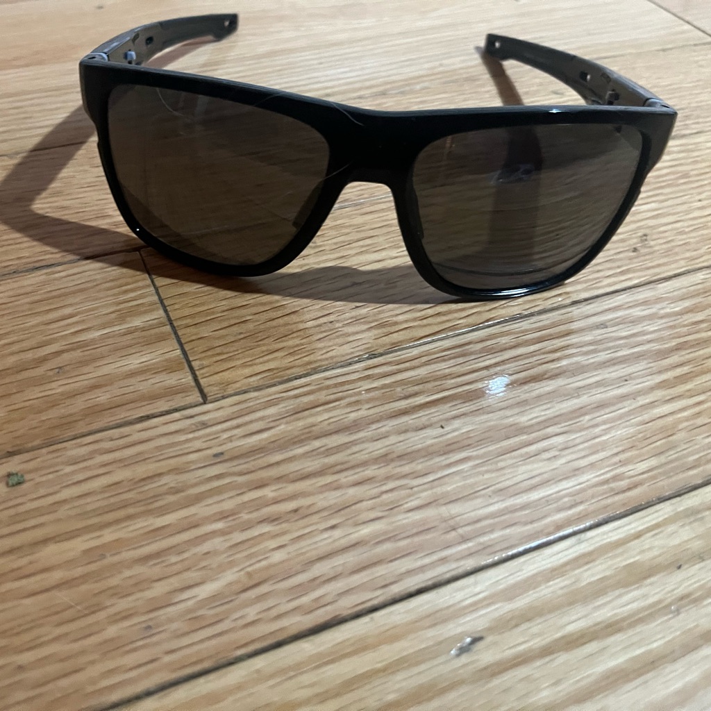 Oakley Crossrange Xl Black Sunglasses Oo9360-0758